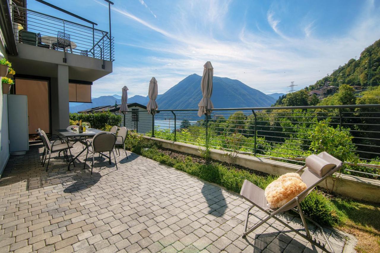 ארגגנו Joivy Luxury Flat & Lake Como View מראה חיצוני תמונה